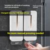 Automatic Induction Soap Dispenser Hand Sanitizer Shampoo Shower Gel Smart Mobile Phone Wall-mounted Charging Detergent