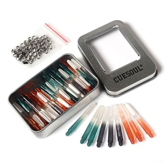 

CUESOUL Darts Shafts 15 Sets (45 darts) + O rings DS-043