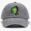 Alien Printed Alien Printed Baseball Cap Vintage Washed Unisex Sun Hat  Hiking