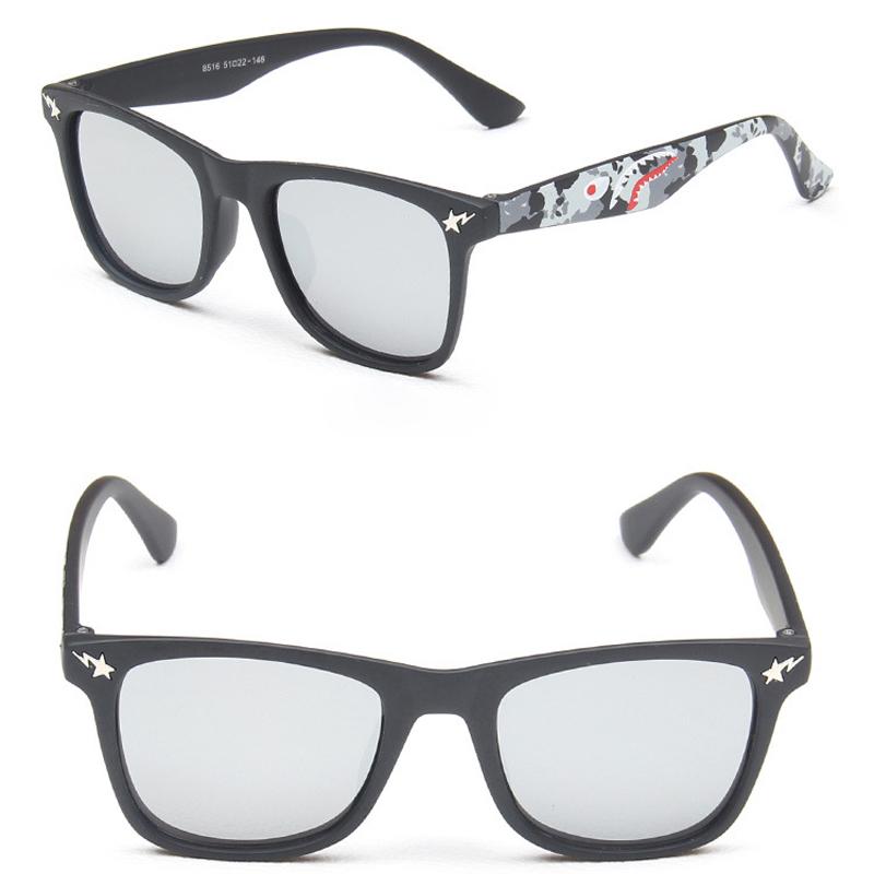 Lindas gafas de sol redondas para niños, gafas de sol Retro Art V, protección UV, gafas de protección para los ojos