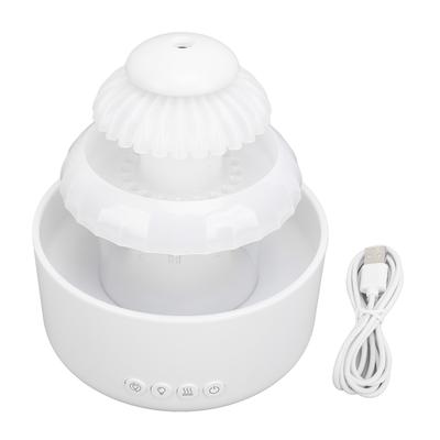 Waterfall Humidifier 600ml Large Capacity Aromatherapy Humidifier Silent Small Desktop Humidifier