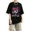 Anime Bungo Stray Dogs Akutagawa Ryunosuke Graphic T-Shirt Unisex Fashion Vintage Loose Streetwear