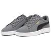 Puma Smash 3.0 Abrasion Resistant Low Top Skateboard Shoes Unisex Dark Gray 392336-02