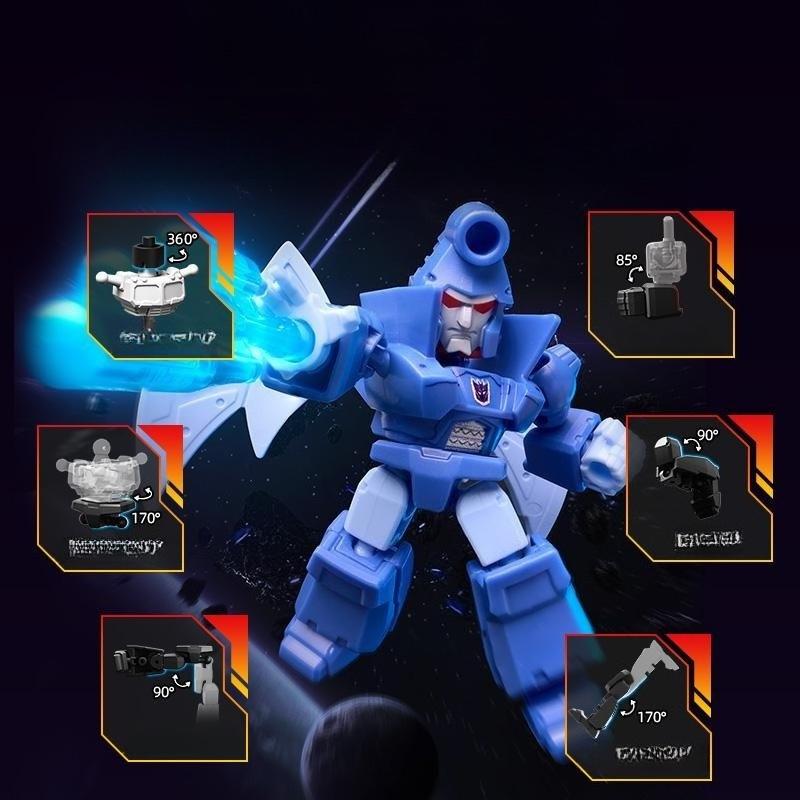 Blokees Transformers Defender Version Figure Grimlock Dinobots Starscream Optimus Prime Transformation Robot Collection Toy