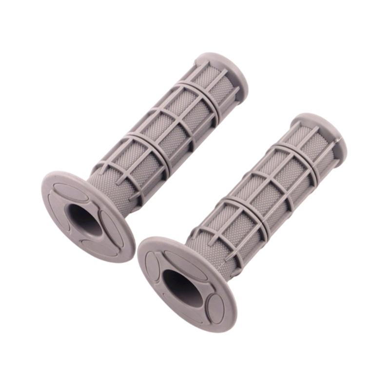 Motorcycle Rubber Hand Grips 22mm 7/8'' Handlebar Grips Universal Motorcycle Modification Hand Grips