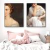 Victorian Princess Poster Woman Altered Antique Portrait Art Prints Vintage Art Bridgerton Woman Canvas Painting Wall Decoration