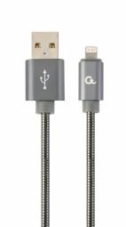 Cable Gembird  CABLE LIGHTNING TO USB2 1M/CC-USB2S-AMLM-1M-BG