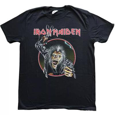 Classic Rock Metal Band Tshirt Iron Maiden Men's Eddie Hook T-Shirt