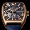 Angel Clover Men's Leather Belt DPA38PNV-NV Wrist Watch