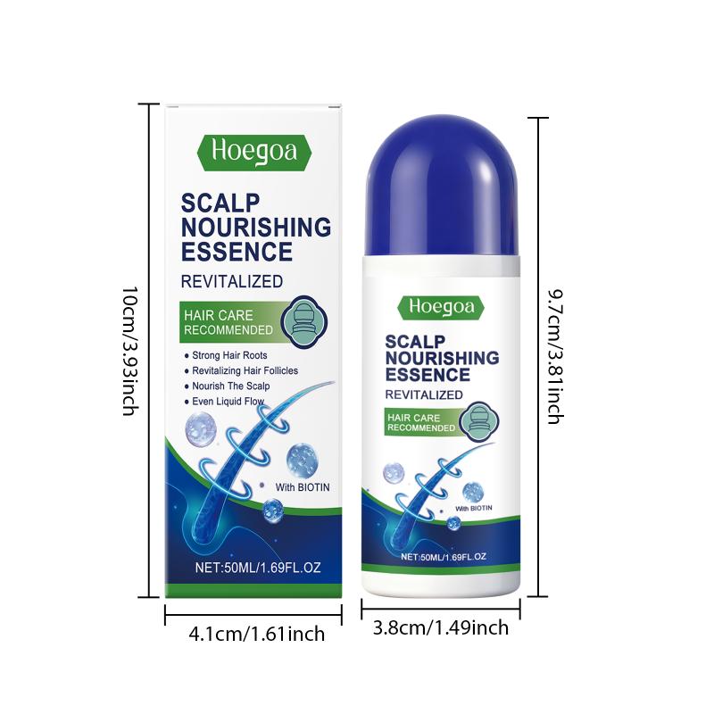 Scalp Nourishing Roll on Serum Intense Soothing and Hydration for Sensitive Scalp Daily Massage