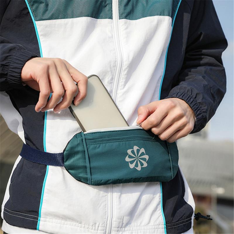 Nike Polyester Nylon Fabric Polyamide Sports Sling Bag Fanny Pack Regular Unisex Blue & Multicolor Casual DH3249-393