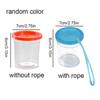 Plastic Betta Fish Tank Portable Mini Goldfish Tank Colors Fish Box  Desktop Decoration