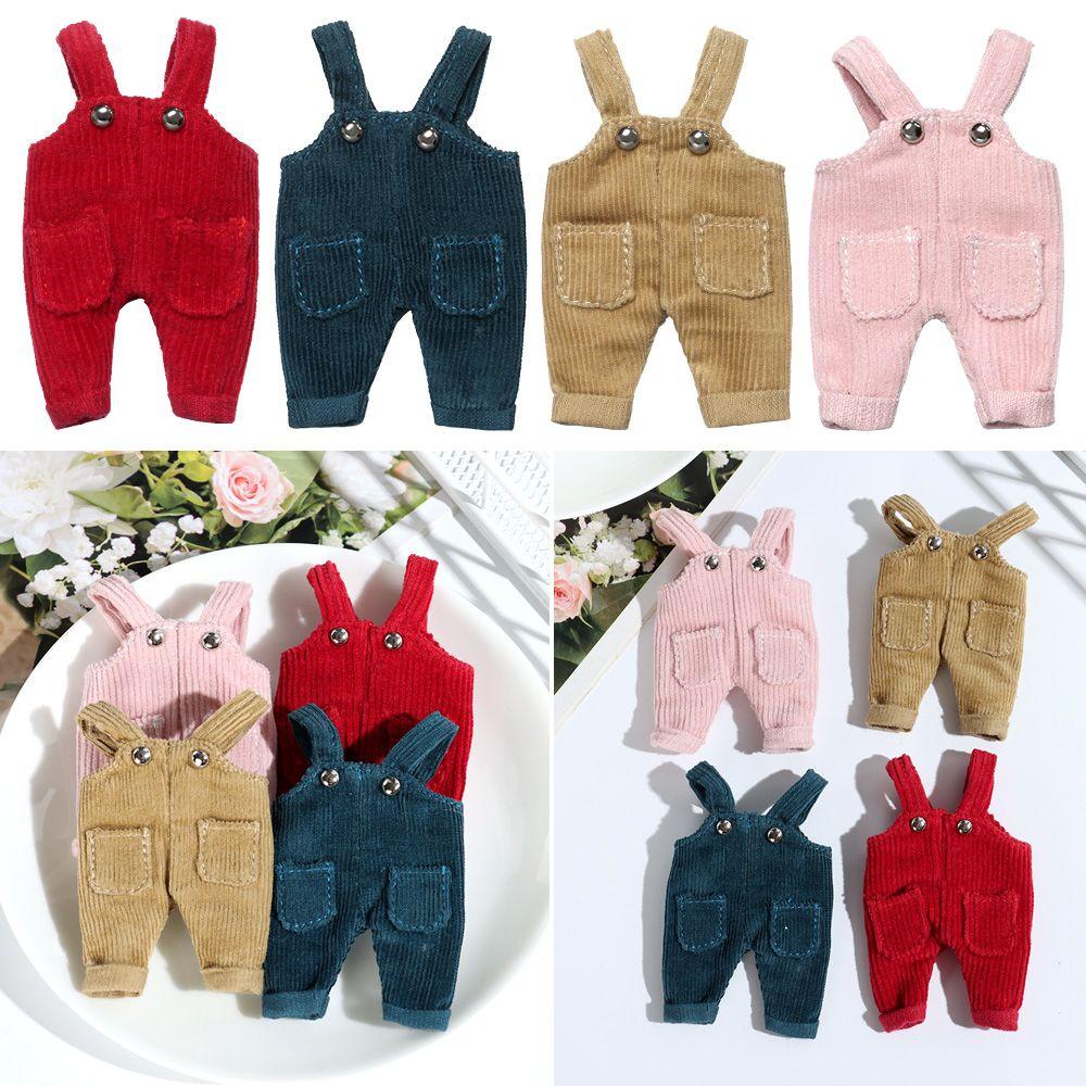 Casual Wears Doll Trousers Clothes Accessories Doll Overalls Casual Pants Fashion Overalls Clothes