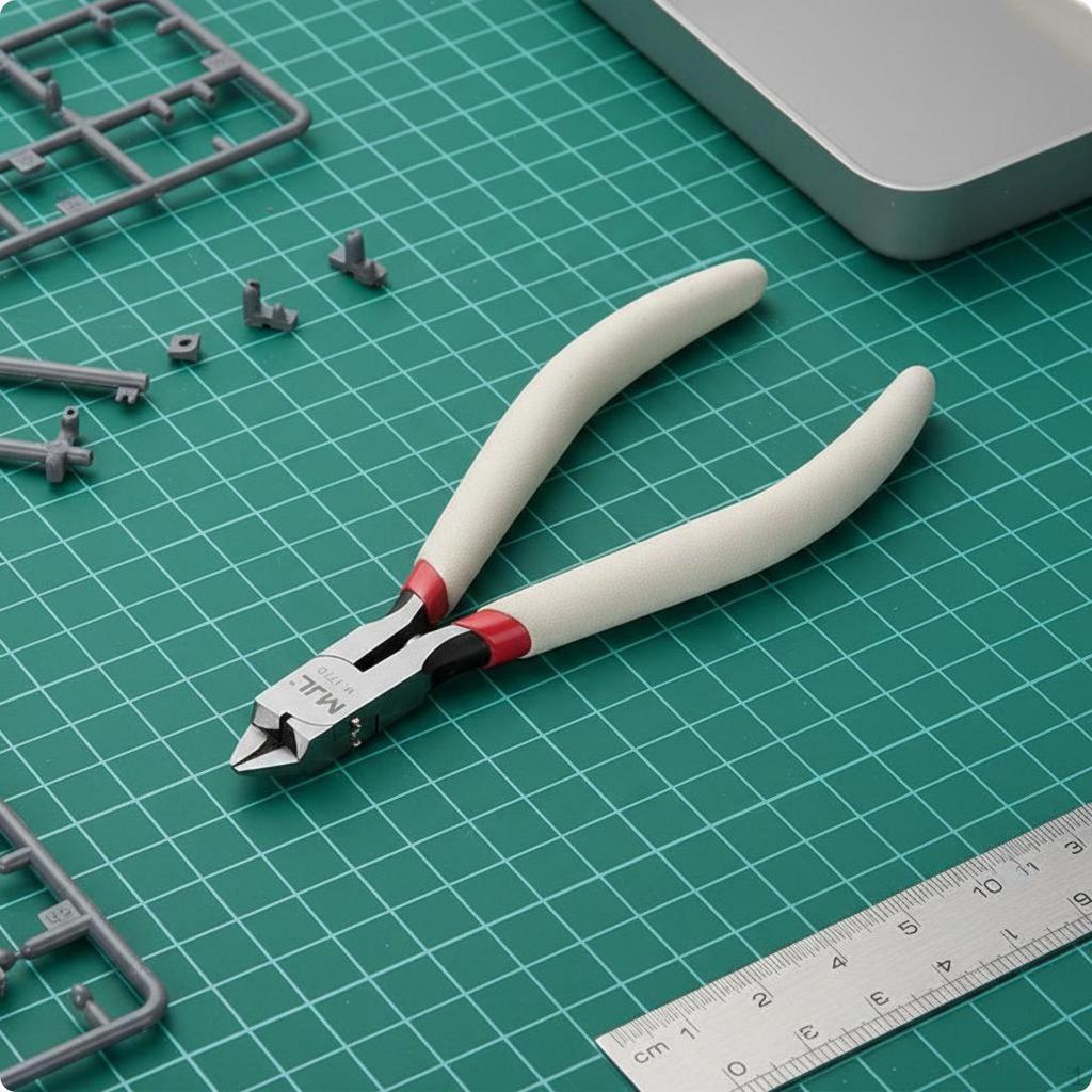 Single Trimmer Clean Cuts Model Kit Assembly Precision Cutting Extra Thin Side Cutter for