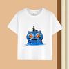 2-13Y Kid T Shirt Cat Printed Kids Clothes Tshirt Tops Tee Boys Girls Baby Tee