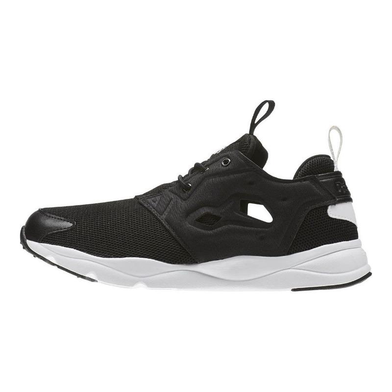 Reebok Women s Furylite Low-Top Casual Shoes Black CN0119 35