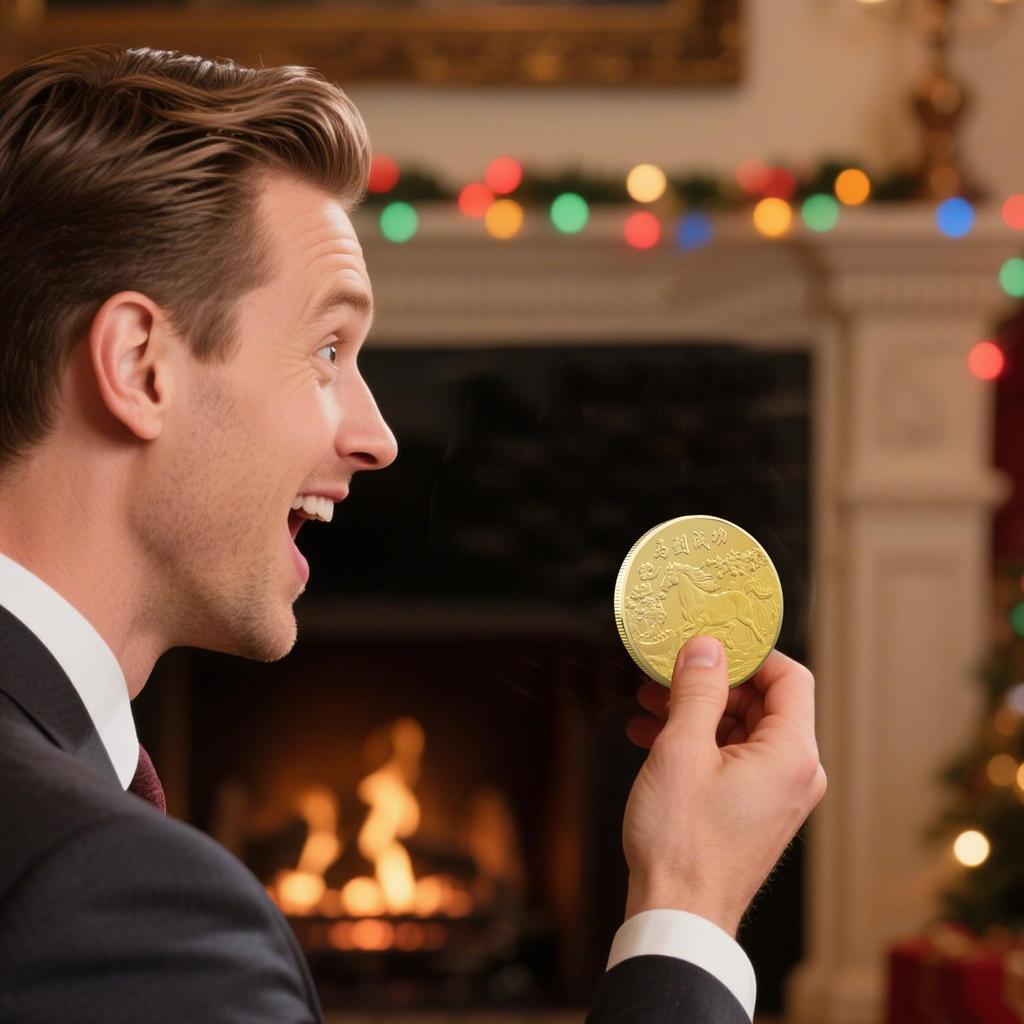 2026 Year Of The Horse Commemorative Coin Gold Traditional Success Home Decors Chinese New Year Car Decor For Cars Bags Shop