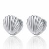 Anti-allergic High-quality Shell Scallop Earrings Vertical Striped Gold Fashion Earrings