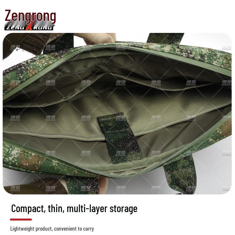 Zengrong Camouflage Tactical Briefcase & Laptop Bag