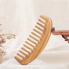 1Pcs Sandalwood Broad-Tooth Curled Hair Wooden Comb Scalp Massage Comb For Women Girls Ladies