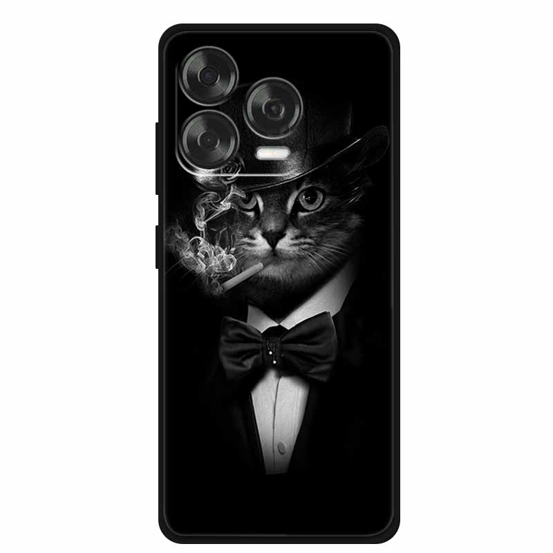 For ZTE Nubia V70 Design Case Phone Cover Wolf Lion Black Silicone Soft Back Cover For ZTE Blade V70 Vita Case V 70 Vita Coque