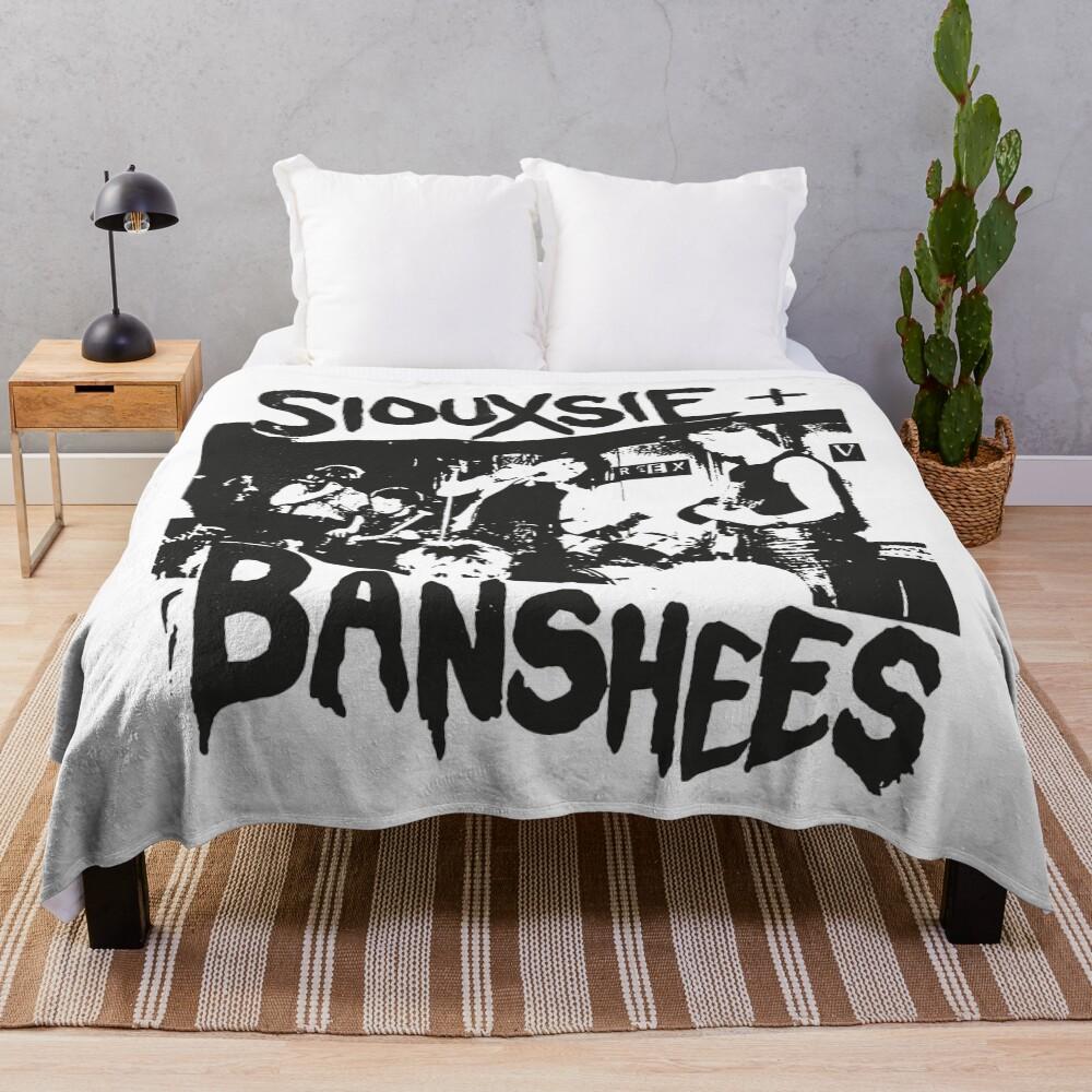 Siouxsie and the Banshees Throw Blanket