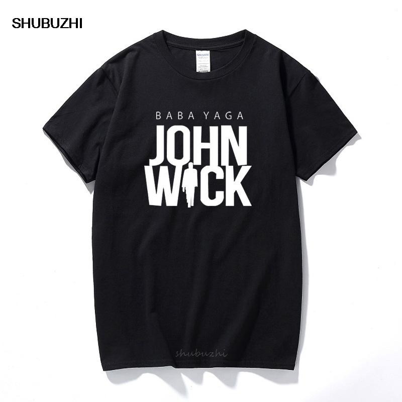 John Wick Chapter 3 Keanu Reeves T-Shirt Kurzarm Party Herren Rundhals T-Shirt Sommer Camiset