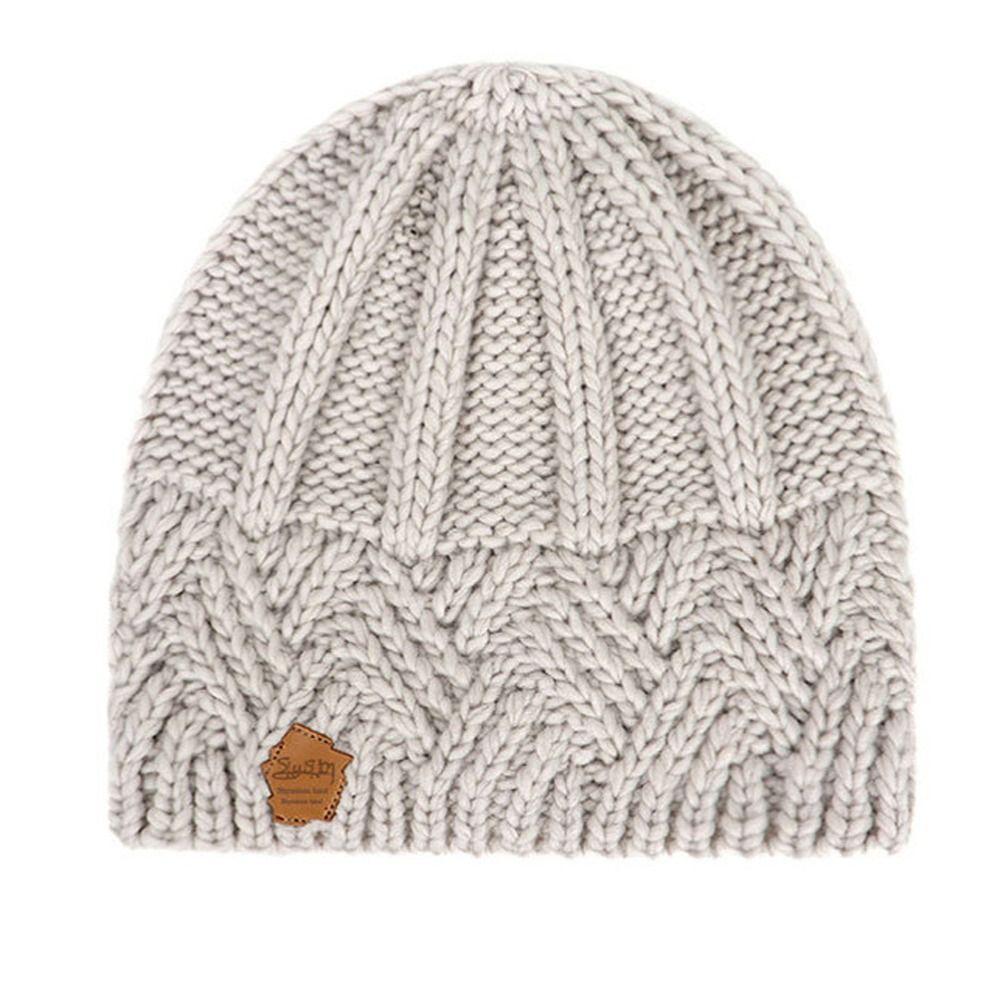 Letter Home Hat Winter Thick Autumn Hats Skullies Caps Women Knitted  Caps Korean Beanies