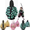 Demon Slayer Kimetsu No Yaiba Vibrant Soft Zipper Up Hoodie For Comfort