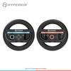 Hyperkin Racing Wheel Set for Nintendo Switch 2 Black Improved and Grips for Racing Games (2-Pack) Joy-Con Controllers, Control, Drift-Compatible,