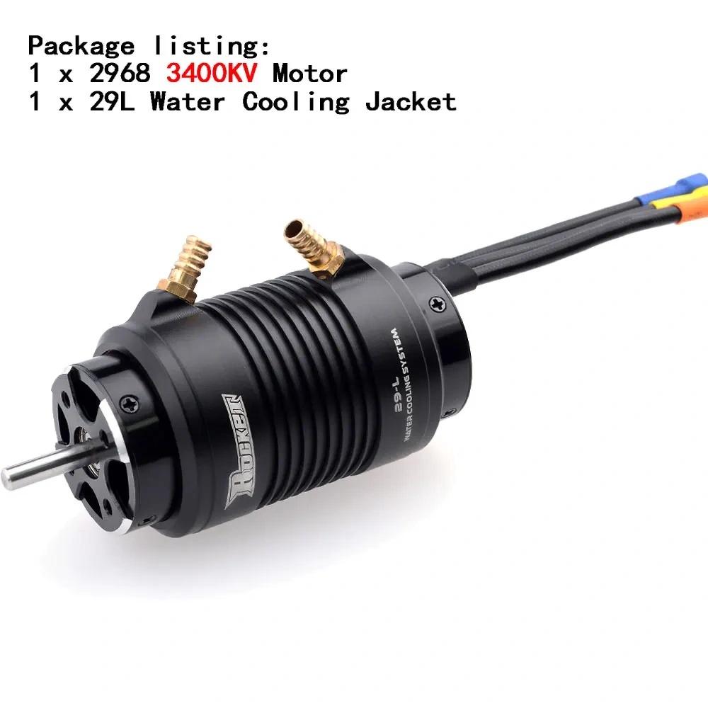 Rocket RC 2968 2958 2948 3400KV 3450KV 3800KV Brushless Boat Motor for Traxxas Feilun FT011 FT012 600-800mm RC Boat Car