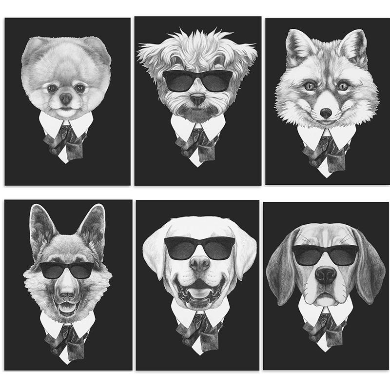 

Элегантные металлические знаки с изображением собаки, жесть, постер, черный, белый цвет, постер с собакой для декора стен бара/дома/ресторана/магазина Декор 20x30 см