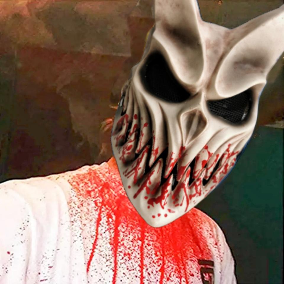 Figlio delle Tenebre Deathcore DJ Festival Maschera di Halloween