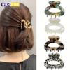 Elegant Sweet Small Oval Hair Claw Clip for Women Secure Grip Hair Accessories Ponytails Cute Hair Clips Sophisticated Style