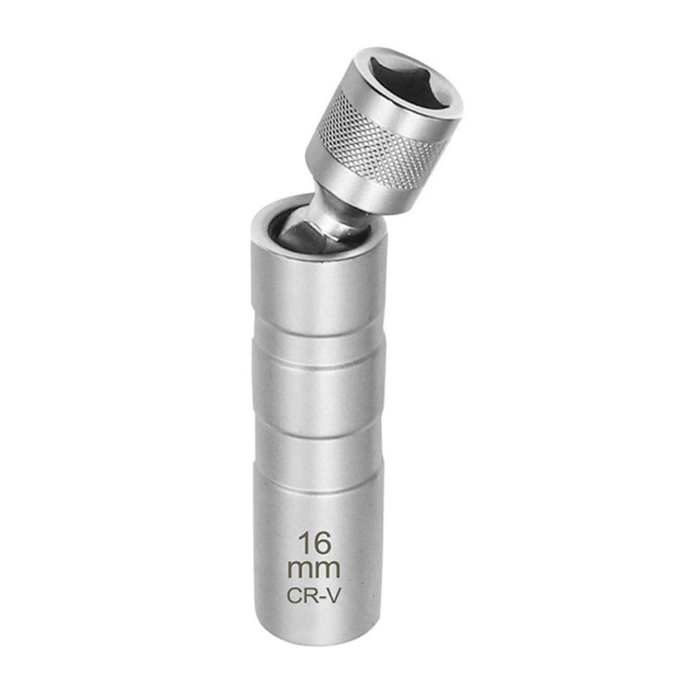 

16mm Magnetic Thin Wall Joint SparkPlug Socket 12 Angle Flexible Socket Wrench Hand Tools Tool Accessories Professional Tools China Mainland