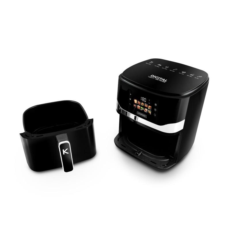 KitchenCook Airmed55led - Air Fryer - 5.5l - 10 Programs - LED Screen