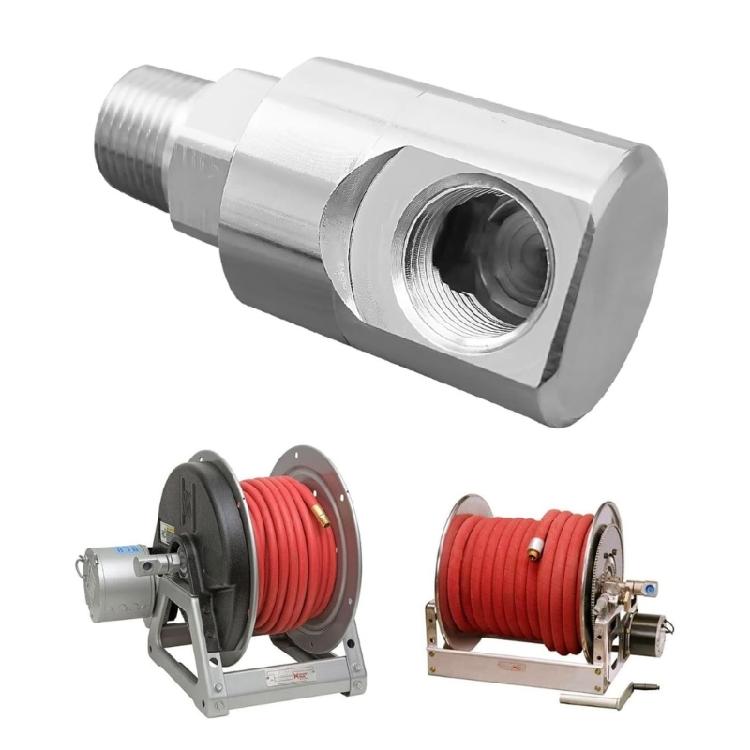 Leakproof Rotating Hose Reel Swivel 1/2inch 5124-Ni-AL MXF Hose Reel Swivel Industrial Garden Application