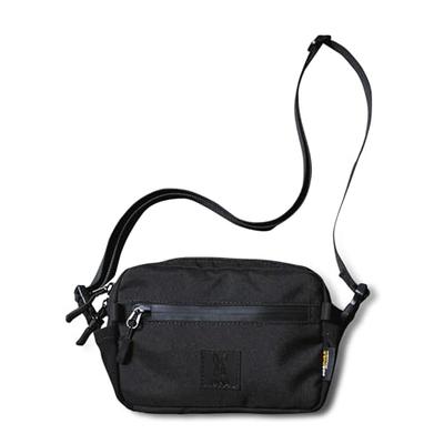 DOD Choco Body Bag CD, Water-Repellent, Lightweight, with Attachment Function, CORDURA, BA084-BK