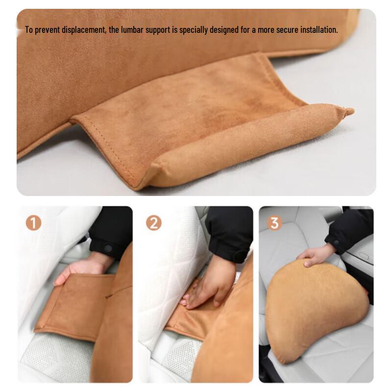 BIMLL Memory Foam Lumbar Support Cushion