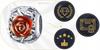 Charms Rose Flower Bead Pendant Pr 925 Beads