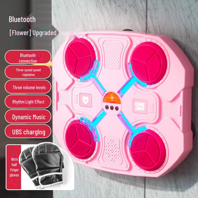 "Kids' Smart Bluetooth Music Boxing Trainer: Fitness & Decompression Toy"