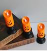 Halloween Ghost Festival Pumpkin Candlelight LED Candlestick Ins Desktop Ornament Scene Atmosphere Arrangement Props Decoration