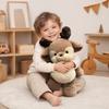 Yousheng Raccoon Plush Toy, Soft Stuffed Deer Animal for Girls, Fluffy Running Doll, Birthday Christmas Gift for Kids
