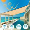 Multiple Sizes HDPE Sunshade Net Home Garden UV Protection 85-90% Sunshade Net Balcony Sunshade Car Shed Easy Installation