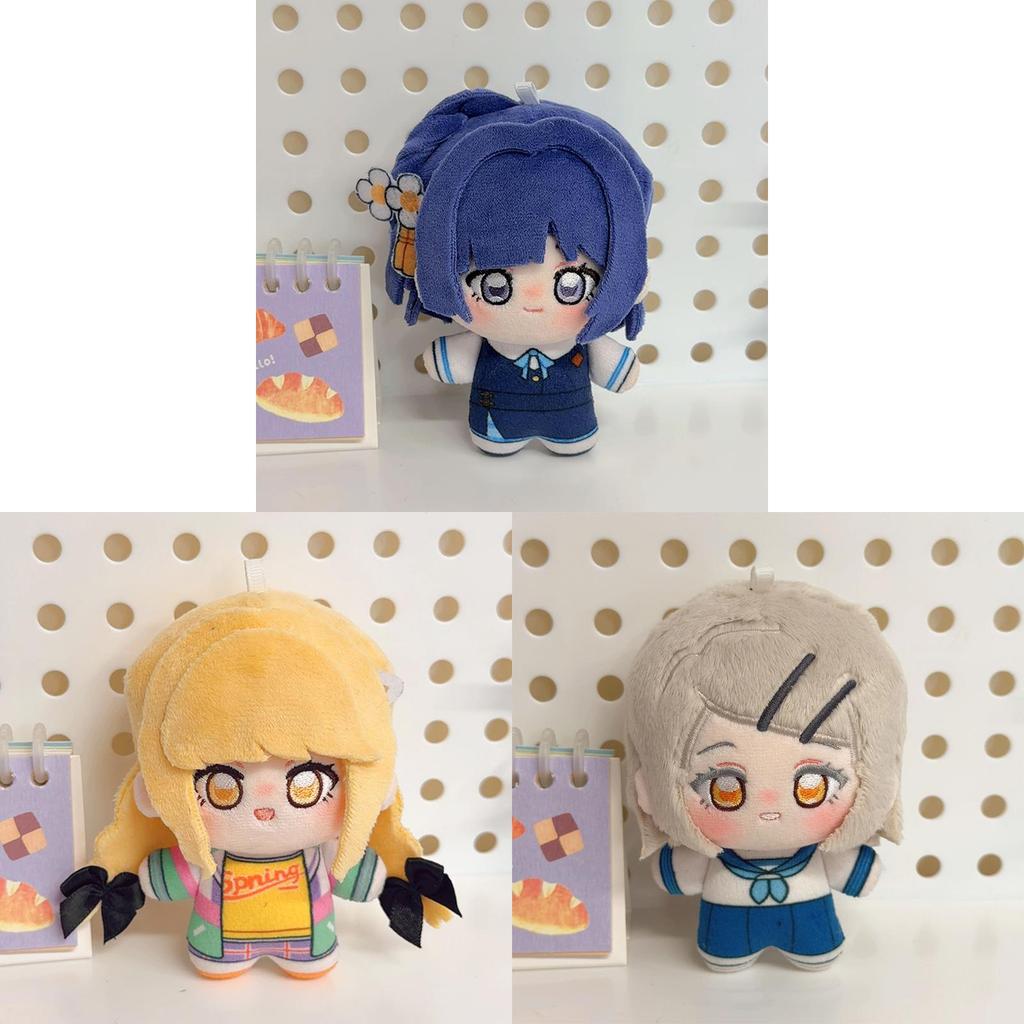 Gakuen Idolm Ster Cotton Plush Keychain With Pp Cotton Filling For Collectors