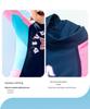 Girls' Long-Sleeve One-Piece Swimsuit - Sunscreen, Quick-Drying, Breathable for Swimming & Diving