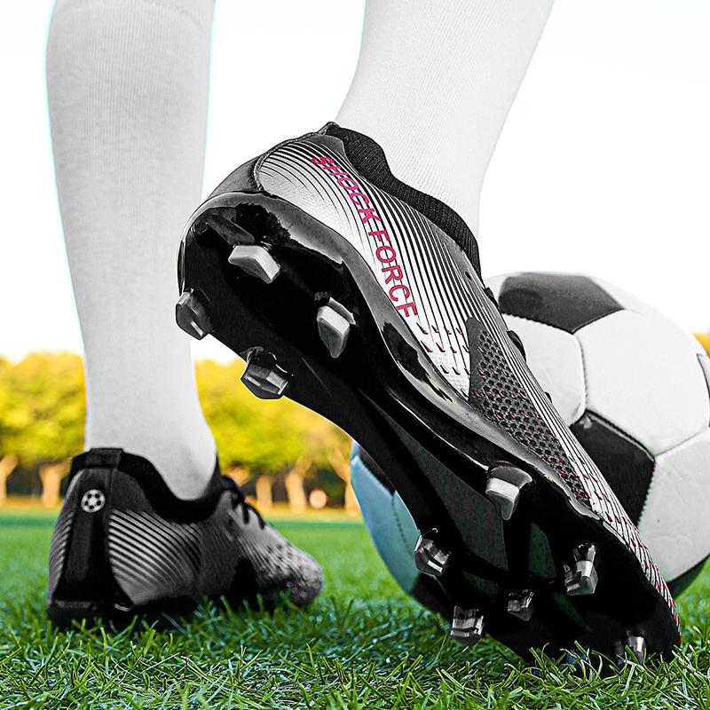 Herren Niedrige Fußballschuhe AG Lange Stollen Erwachsene Fußballschuhe Leichtgewicht Professionelles Athletisches Training