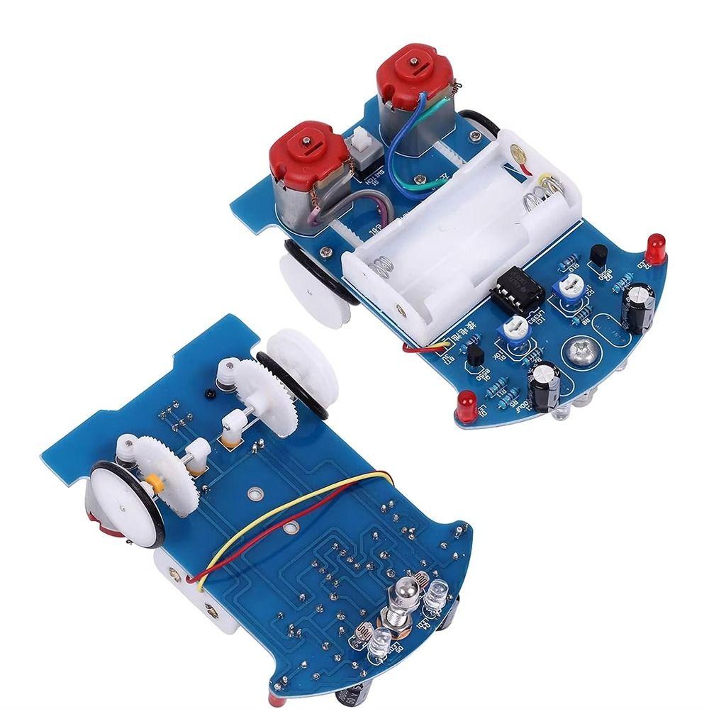 Intelligent Tracking D2-5 Intelligent Tracking Car DIY Kit Smart Patrol Automobile Parts Smart Car Kit Robotics Kit