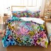Bohemian Mandala Bedding Sets For Adults Duvet Cover Sets Boho Home Bedclothes Full Queen King Size 228X228