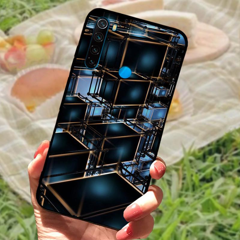 Phone Case For Xiaomi Redmi Note 8T Case Soft Silicone Cover Bumper For Redmi Note 8 Pro Coque Note8 Cartoon Animal Fundas Shell